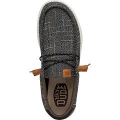 Wally Plaid Grey